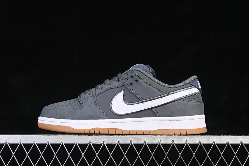 All categories Nk SB Dunk series Nk SB Dunk Low low-top sneakers Nike SB Dunk Low suede gray raw rubber SB low-top casual sneakers FZ1287-300